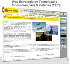 Web Estrategia de Tecnología e Innovación para la defensa (ETID)