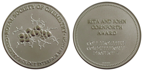 Rita and Cornforth Award Medal for CCP4