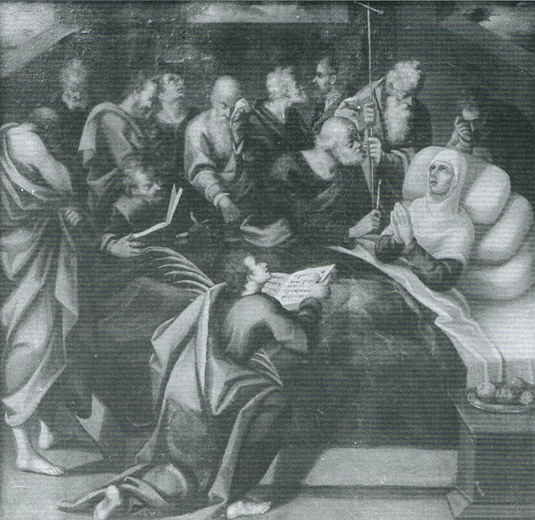 Luis de Velasco. <em>Tránsito de la Virgen</em>. Museo de Santa Cruz, Toledo.