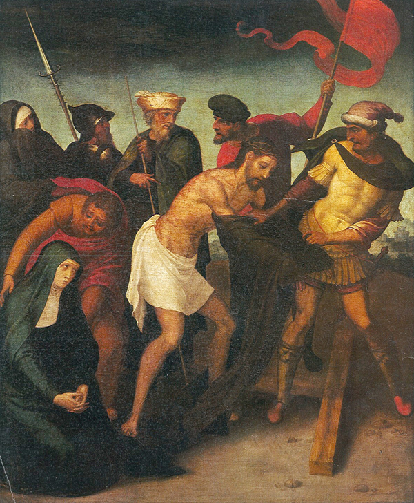 Juan Correa de Vivar. <em>El Expolio</em>. Colección García Montañés, Córdoba.