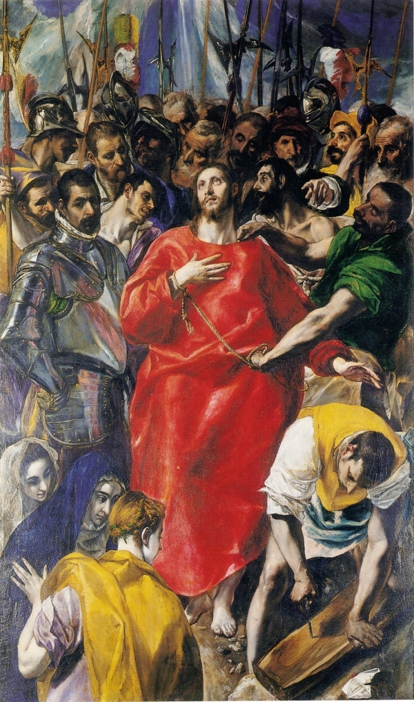 El Greco: <em>El Expolio de las vestiduras</em>, 1577-1579. Toledo, Sacristía de la Catedral.