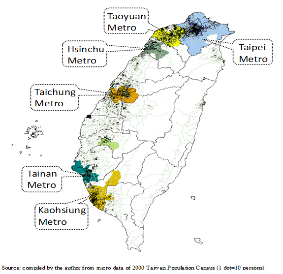 Spatial distribution of Foreign Contract Workers