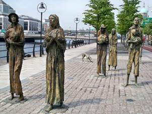 Memorial de la Gran Hambruna en Dubl&iacute;n