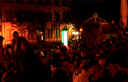 La “Säule der Toleranz” à Fribourg-en-Brisgau