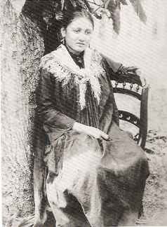 Charles Spitz, Mujer tahitiana, 1890.